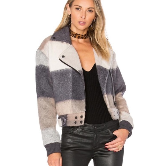 Lovers + Friends Charlie Jacket in Tan Multi. - Picture 2 of 5